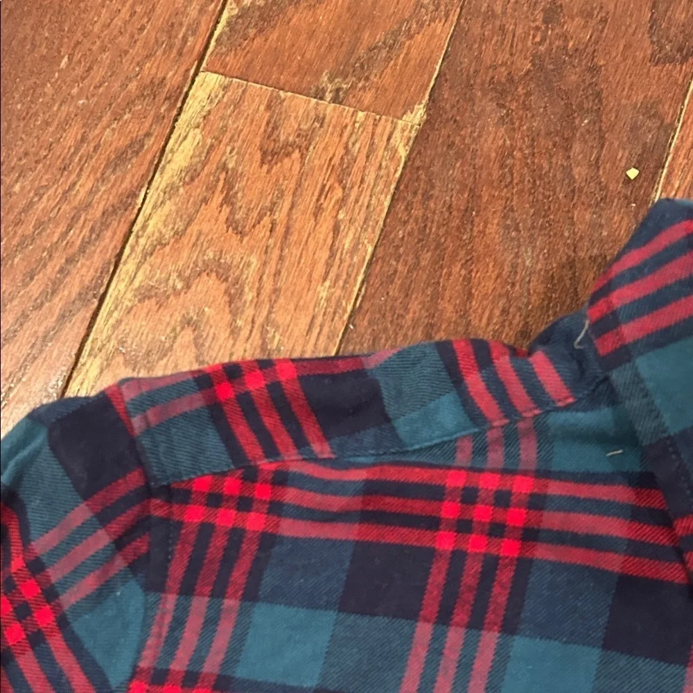Vineyard Vines Men's Plaid Shirt - Blue, Green and Red